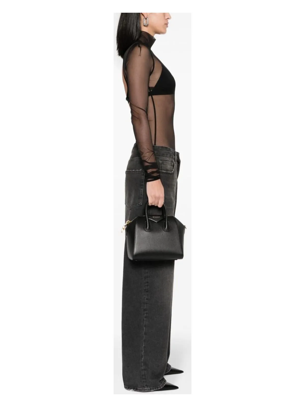 Antigona Leather Mini Bag