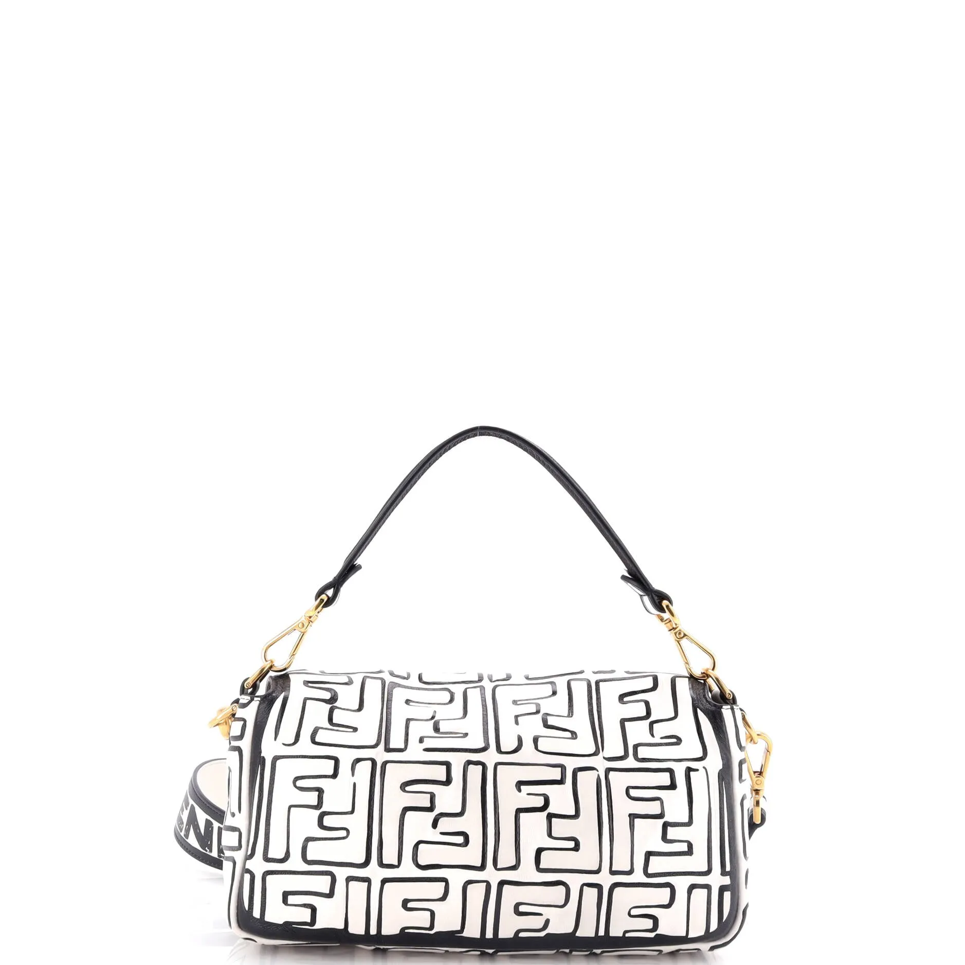Baguette NM Bag Joshua Vides Zucca Embossed Leather Medium