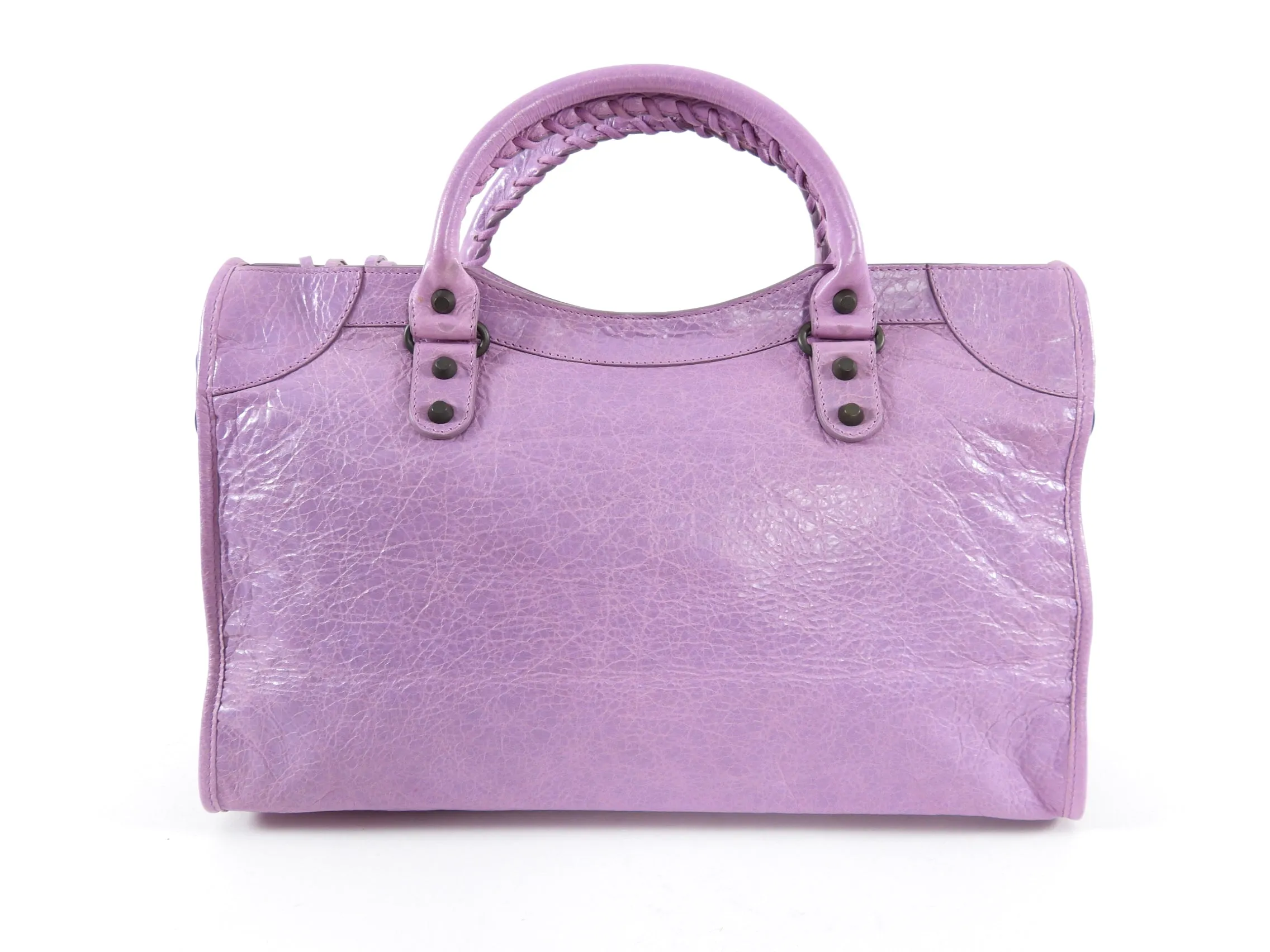 Balenciaga Classic City Medium Lambskin Lilac Purple Bag