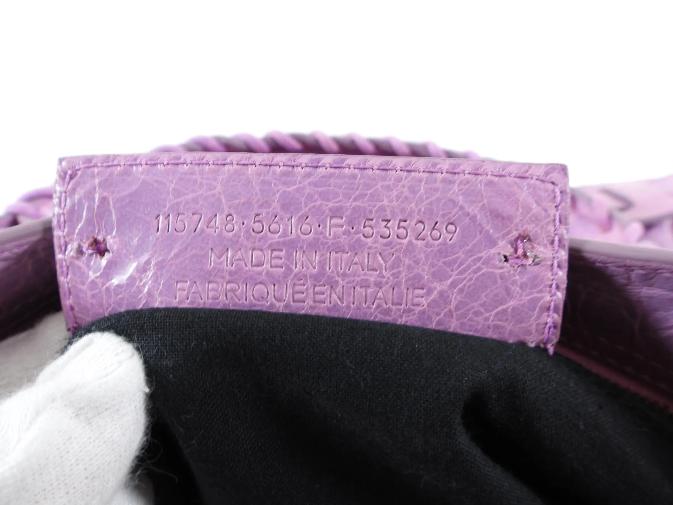 Balenciaga Classic City Medium Lambskin Lilac Purple Bag