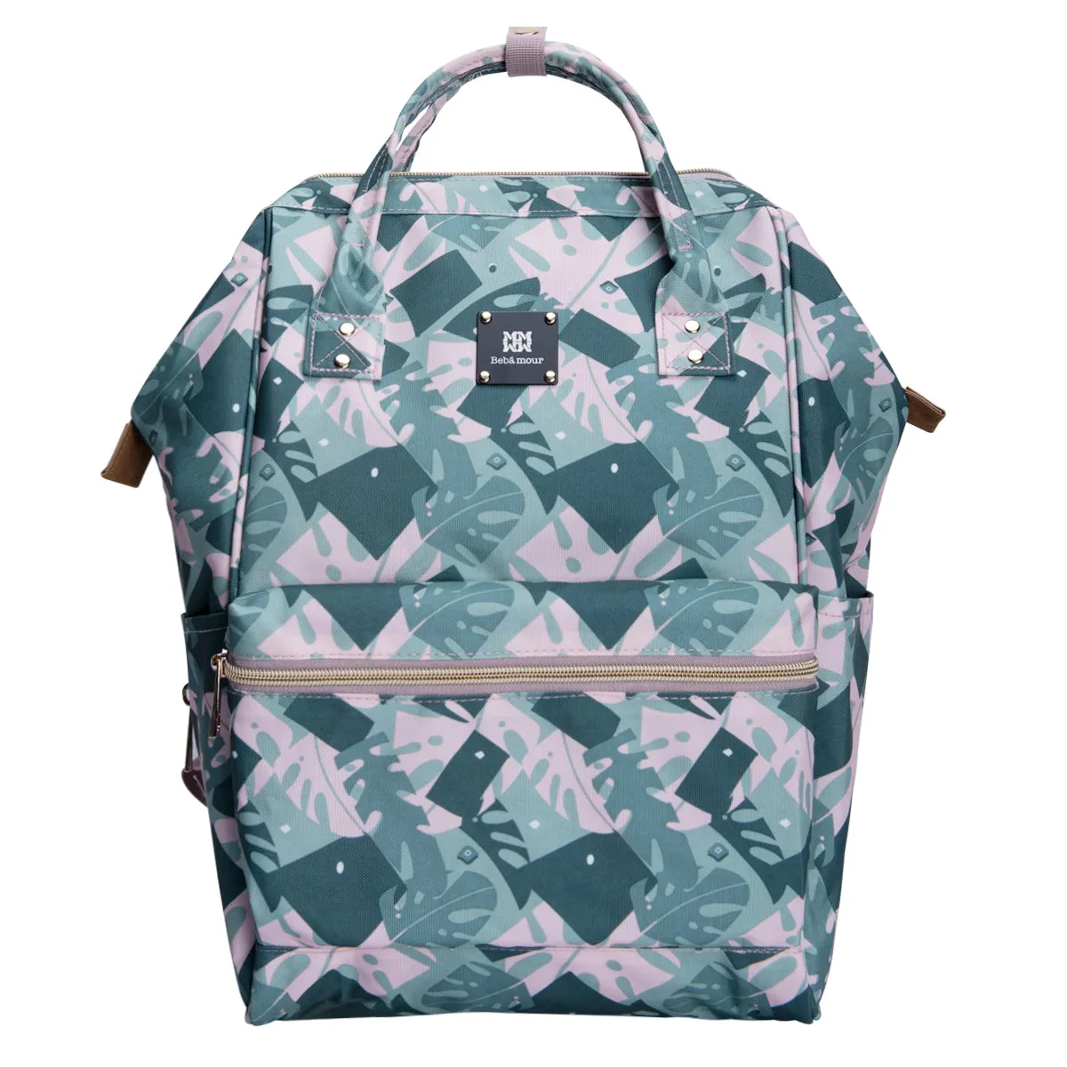 Bebamour Casual College Backpack Lightweight Travel Wide Open Back to School Backpack for Women&Men