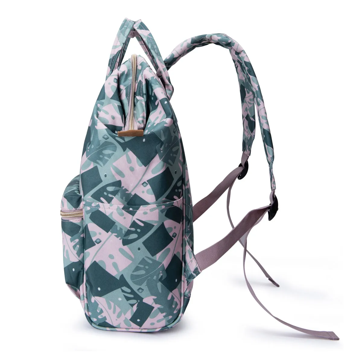 Bebamour Casual College Backpack Lightweight Travel Wide Open Back to School Backpack for Women&Men
