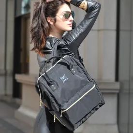 Bebamour Casual College Backpack Lightweight Travel Wide Open Back to School Backpack for Women&Men