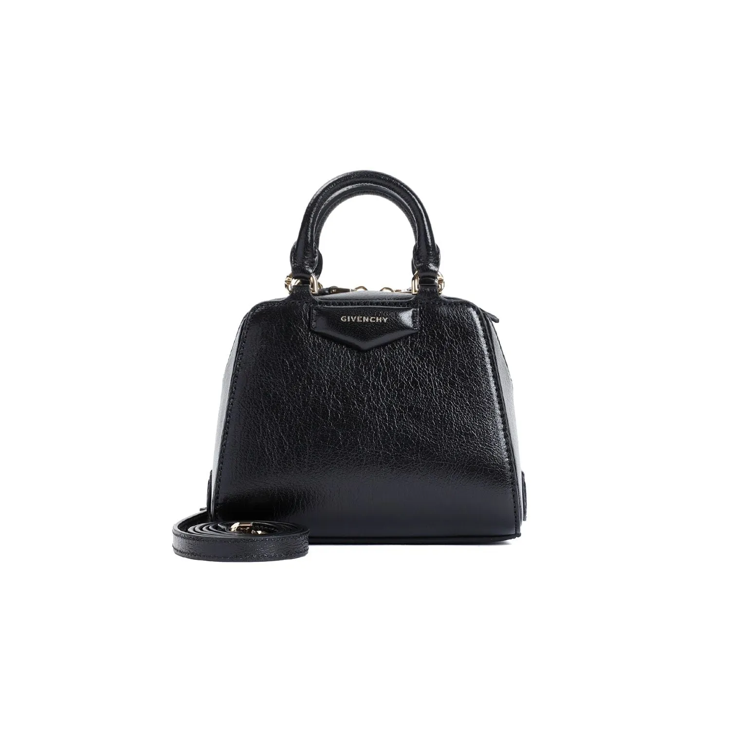 BLACK ANTIGONA CUBE NANO BAG