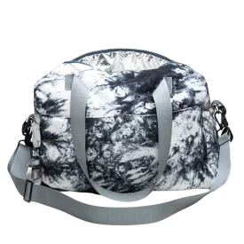 Black Tie Dye Diaper Bag