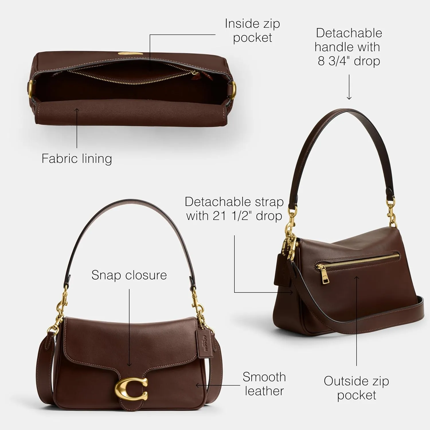 Coach Soft Tabby Shoulder Bag