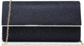 Dasein Women's Evening Bag Glitter Clutch Wedding Bridal Purse Sparkle Cocktail Party Prom Handbag