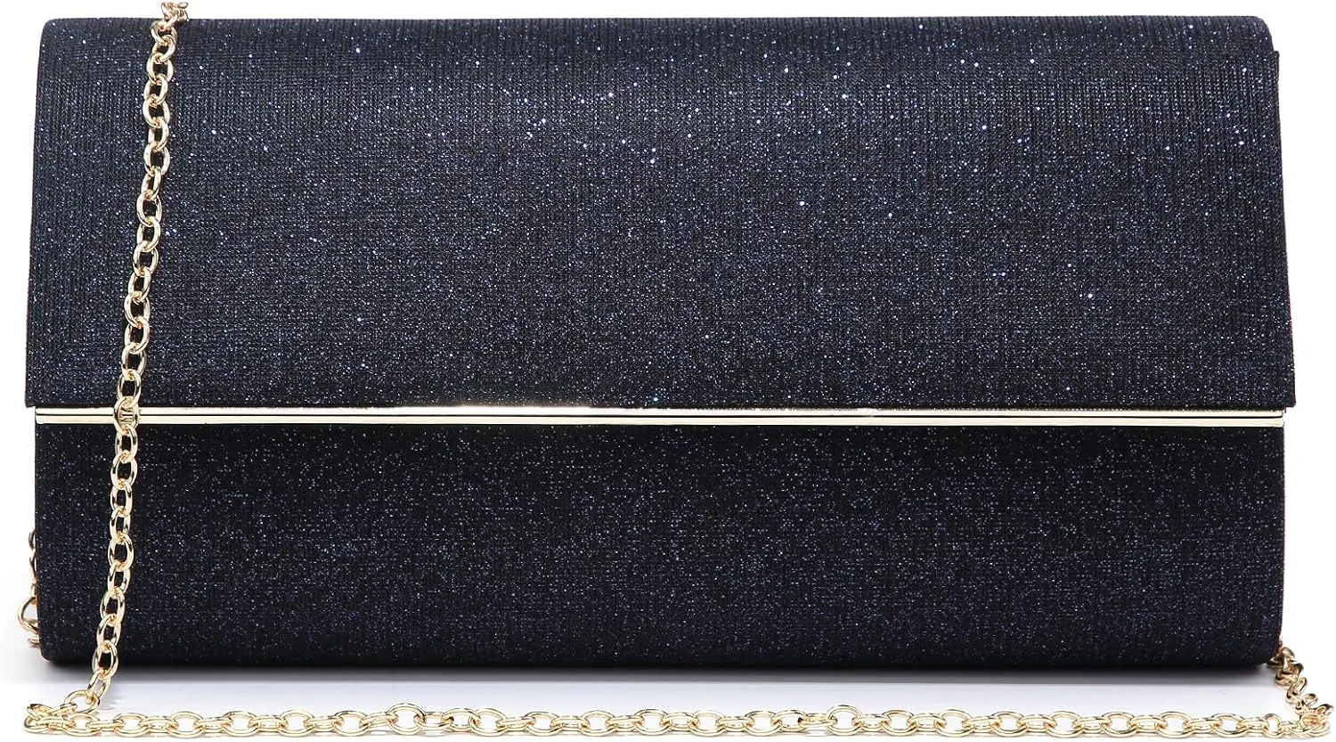 Dasein Women's Evening Bag Glitter Clutch Wedding Bridal Purse Sparkle Cocktail Party Prom Handbag