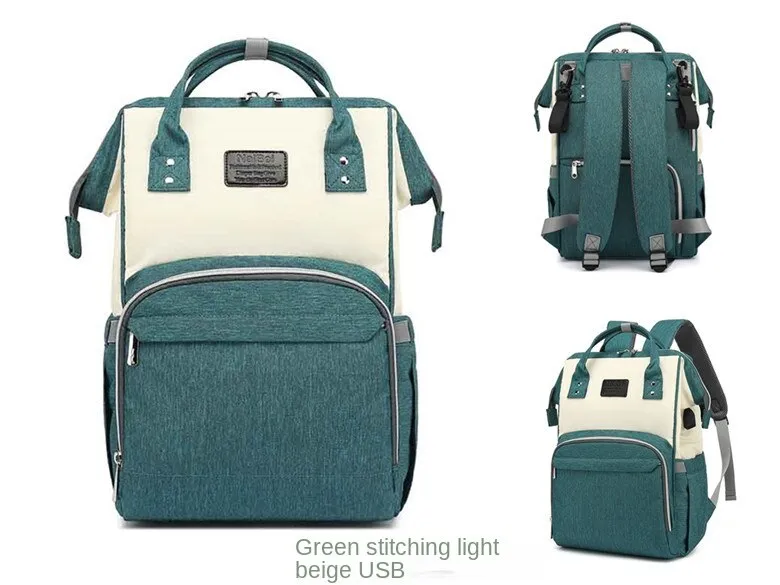 Diaper Bags Mommy Bag Fashion Fashionmonger Multifunctional Large Capacity Backpack Oxford Cloth