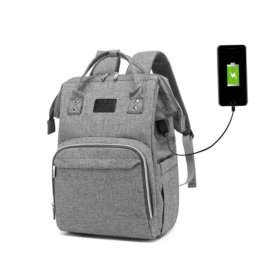 Diaper Bags Mommy Bag Fashion Fashionmonger Multifunctional Large Capacity Backpack Oxford Cloth