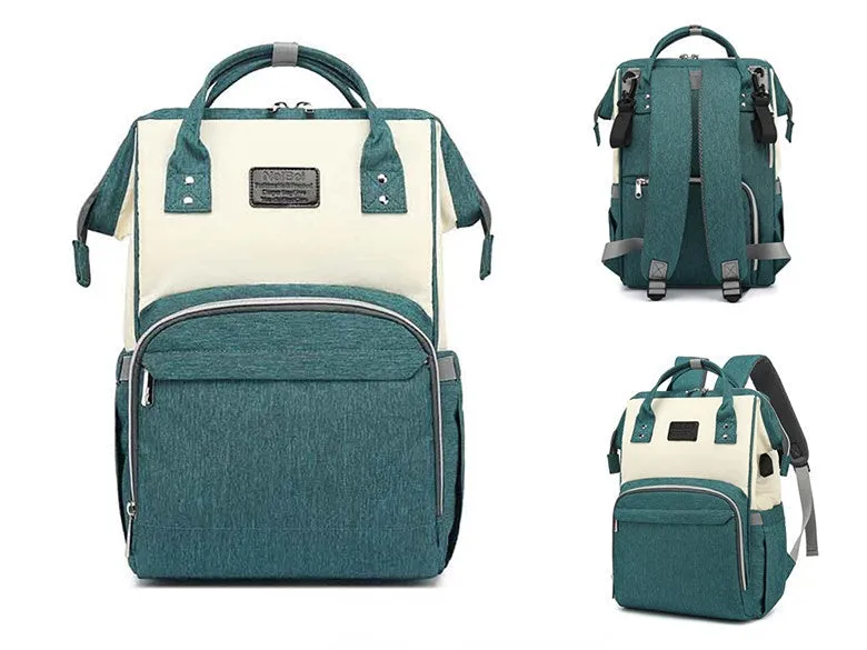 Diaper Bags Mommy Bag Fashion Fashionmonger Multifunctional Large Capacity Backpack Oxford Cloth