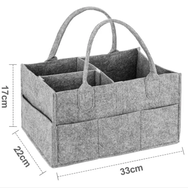 Diaper Bags Mommy Bag Felt Diaper Bag Baby Diapers Storage Bag Travel