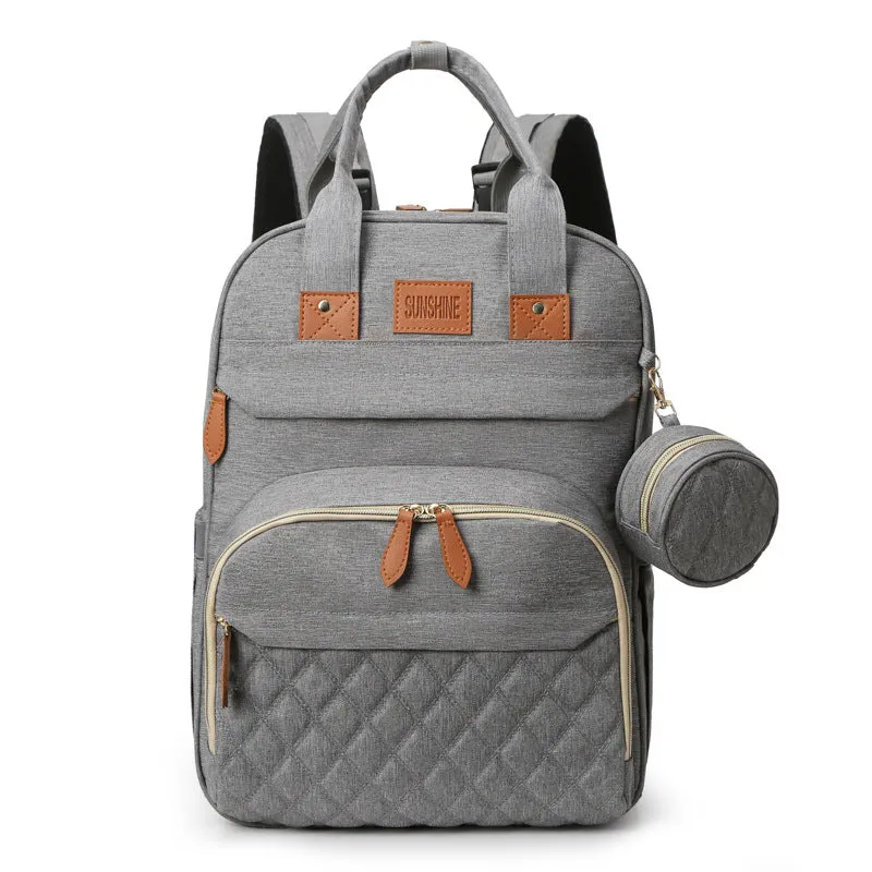 Diaper Bags Mommy Bag Multi-Function Folding Large Capacity Backpack