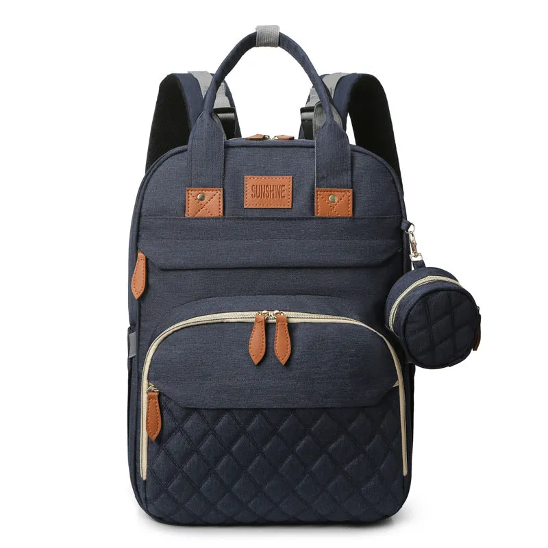 Diaper Bags Mommy Bag Multi-Function Folding Large Capacity Backpack