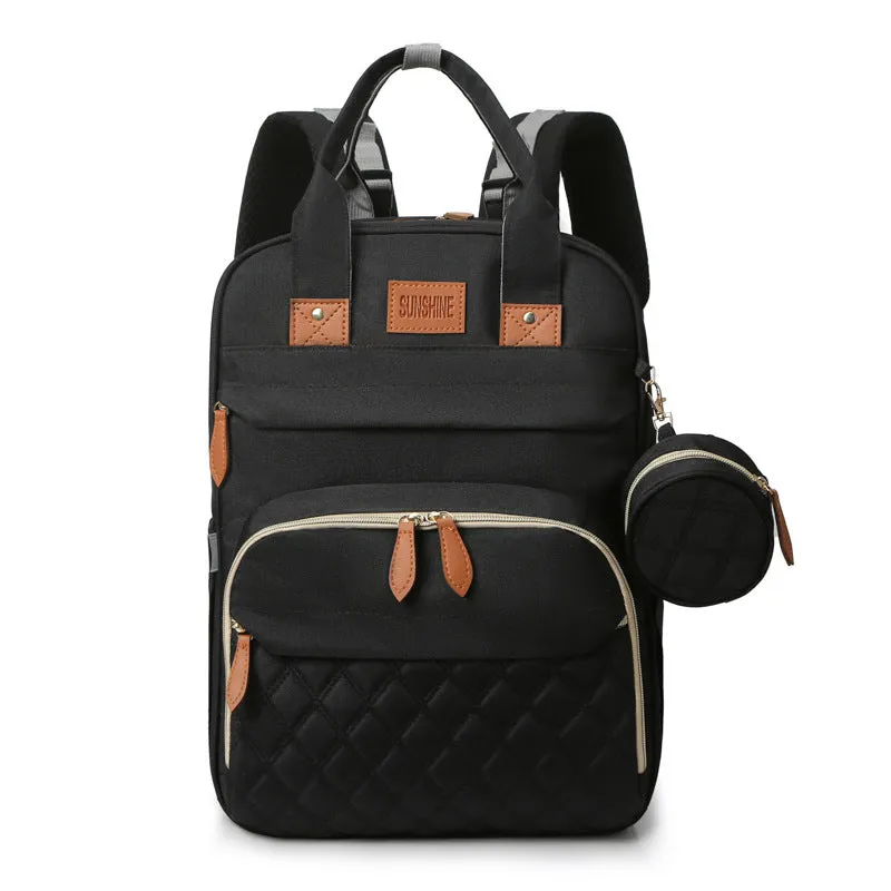 Diaper Bags Mommy Bag Multi-Function Folding Large Capacity Backpack
