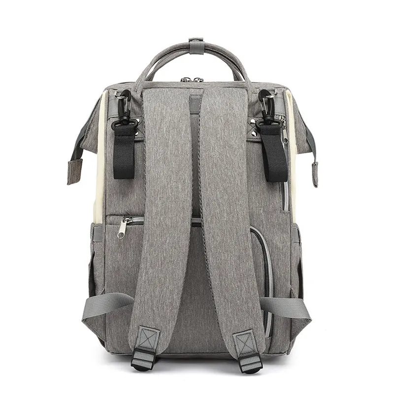 Diaper Bags Mommy Bag Multi-Function Large Capacity Double Shoulder USB Baby