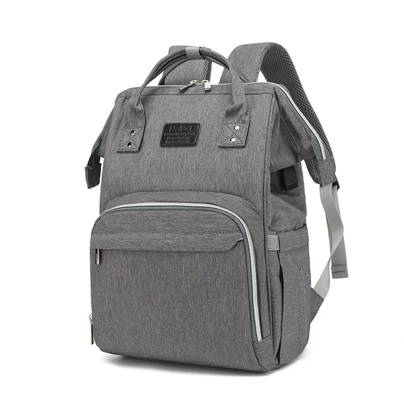 Diaper Bags Mommy Bag Multi-Function Large Capacity Double Shoulder USB Baby