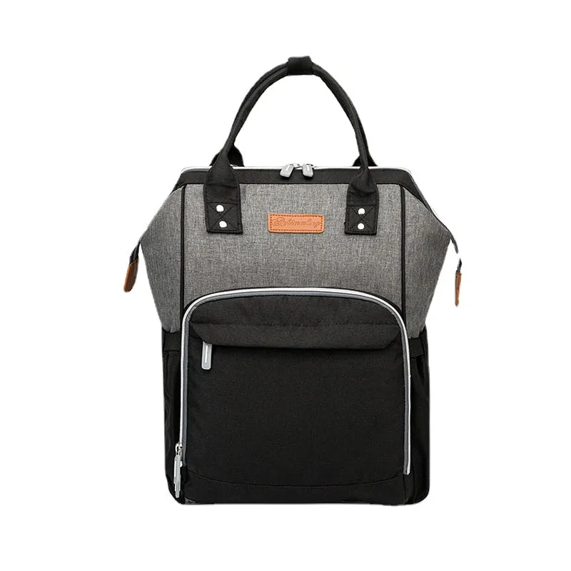 Diaper Bags Mommy Bag Multi-Functional Waterproof Large Capacity Four-Piece Set