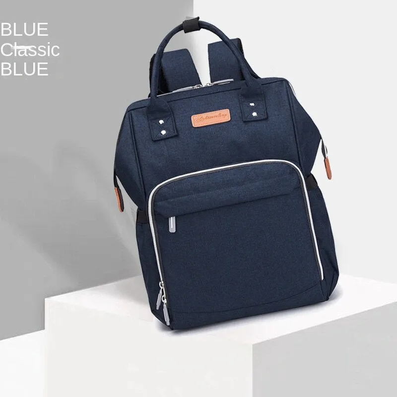 Diaper Bags Mommy Bag Multi-Functional Waterproof Large Capacity Four-Piece Set