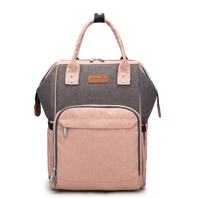 Diaper Bags Mommy Bag Multi-Functional Waterproof Large Capacity Four-Piece Set