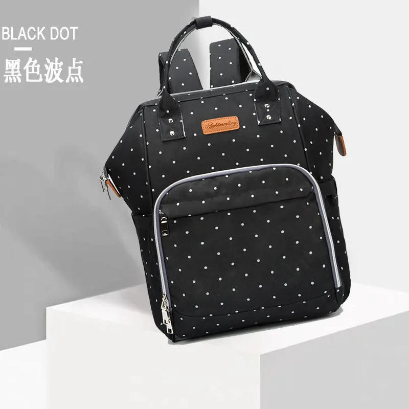 Diaper Bags Mommy Bag Multi-Functional Waterproof Large Capacity Four-Piece Set