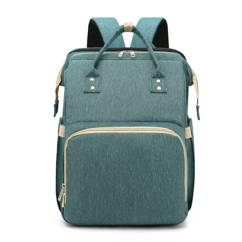 Diaper Bags Mommy Bag Portable Folding Baby Bed Multifunctional Large Capacity out