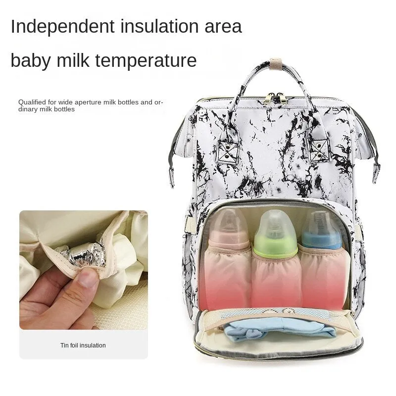 Diaper Bags Mommy Bag Printing Large Capacity Backpack Fashion Portable