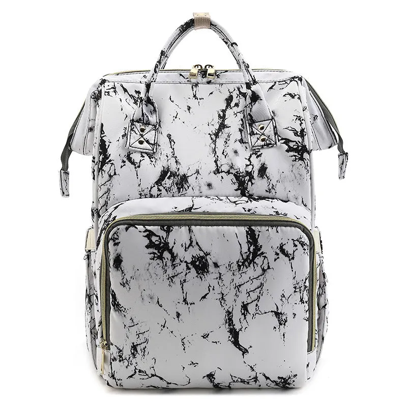 Diaper Bags Mommy Bag Printing Large Capacity Backpack Fashion Portable