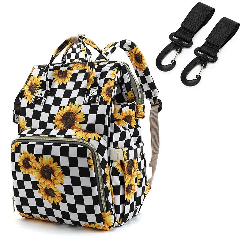 Diaper Bags Mommy Bag Printing Large Capacity Backpack Fashion Portable