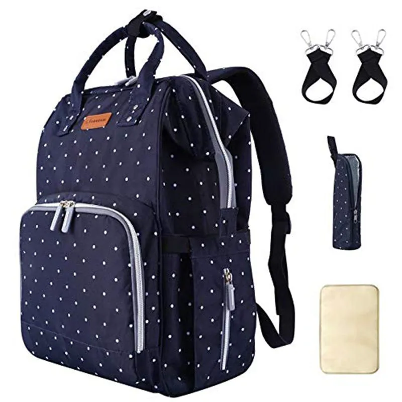 Diaper Bags Mommy Bag Two-Shoulder Maternal Child Outing Multi-Functional Large-Capacity Backpack
