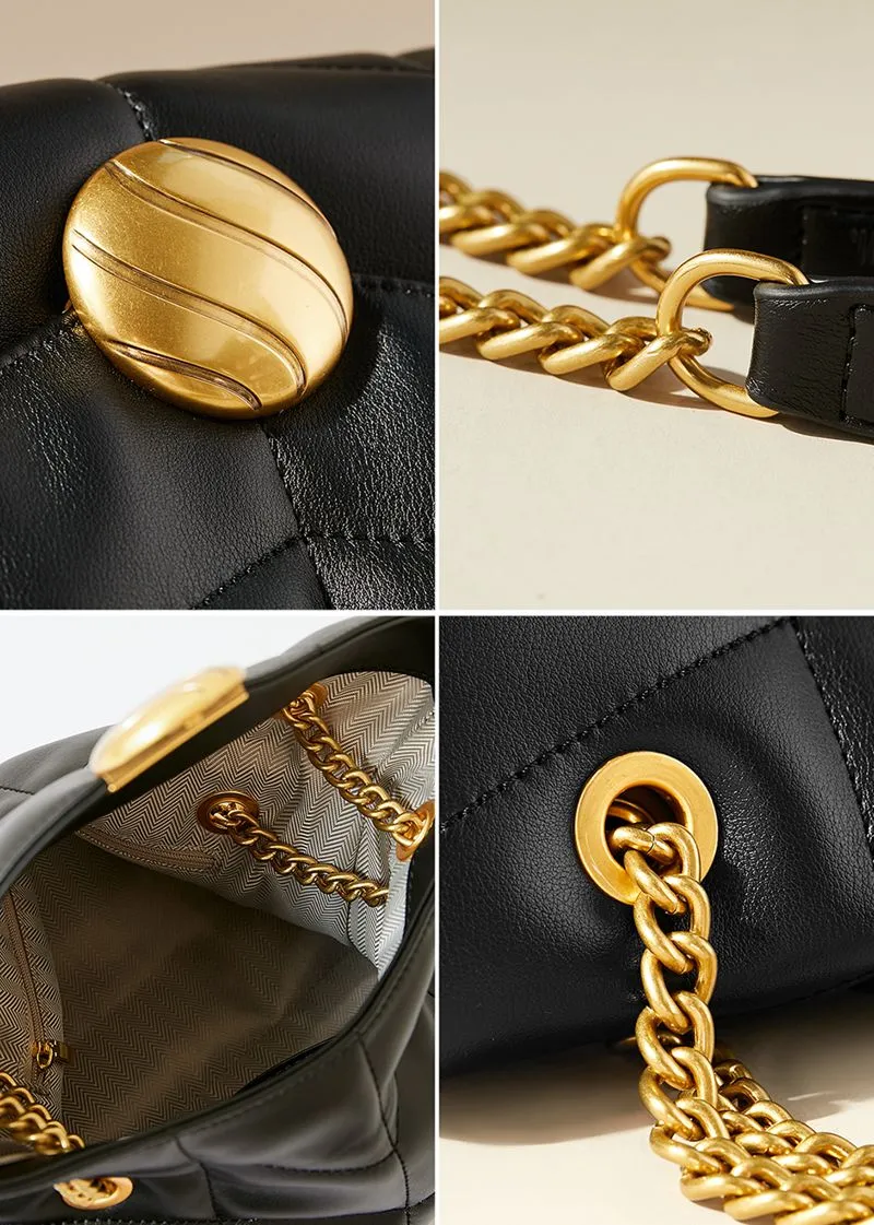 Genuine Leather Shoulder Messenger Bag