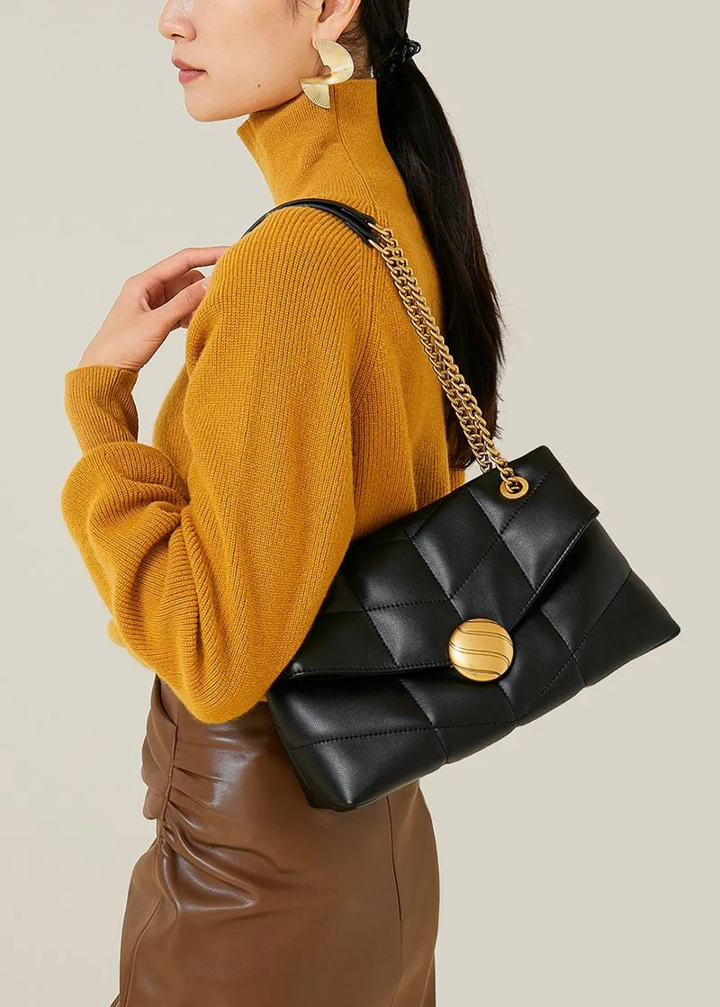 Genuine Leather Shoulder Messenger Bag