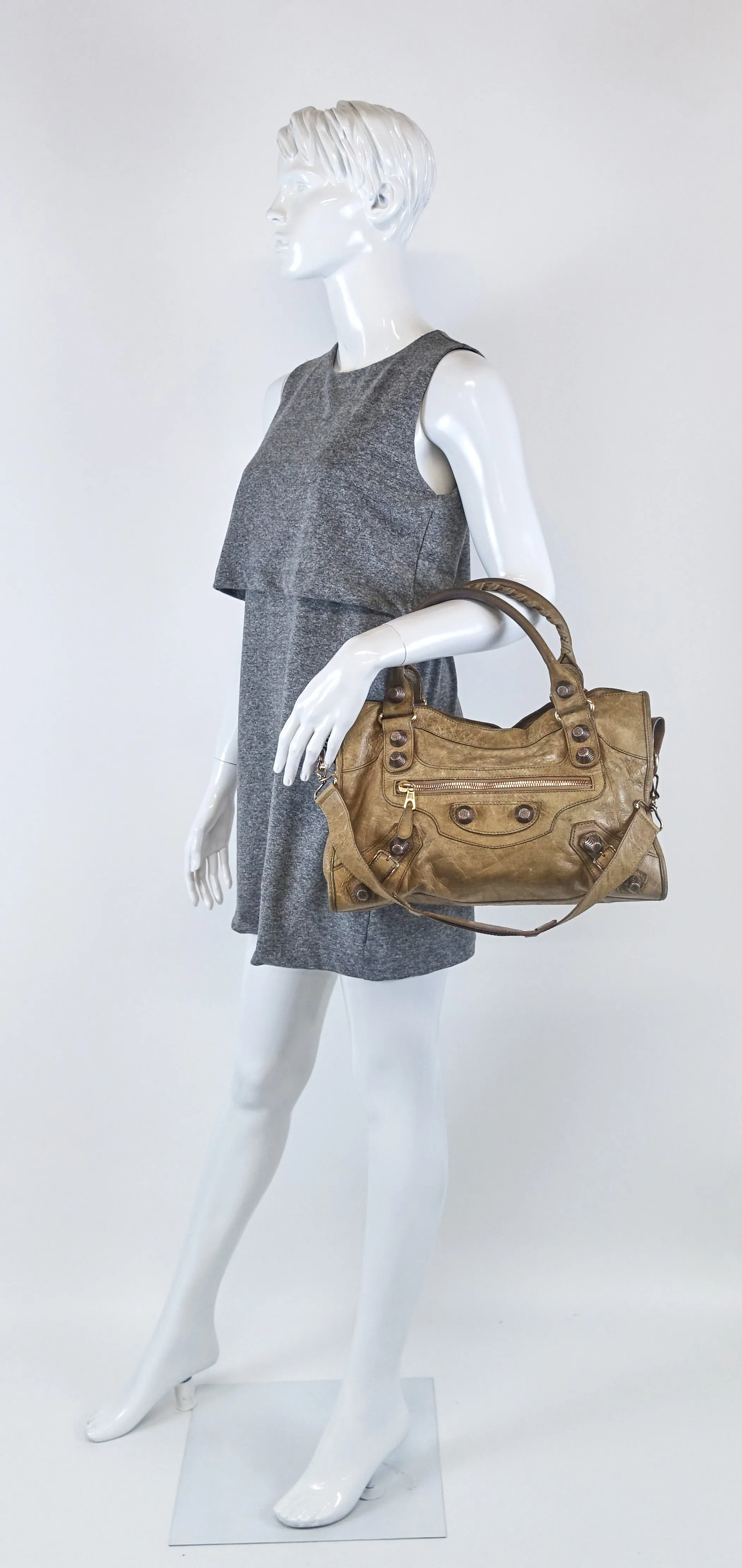Giant 21 Agneau Leather City Bag