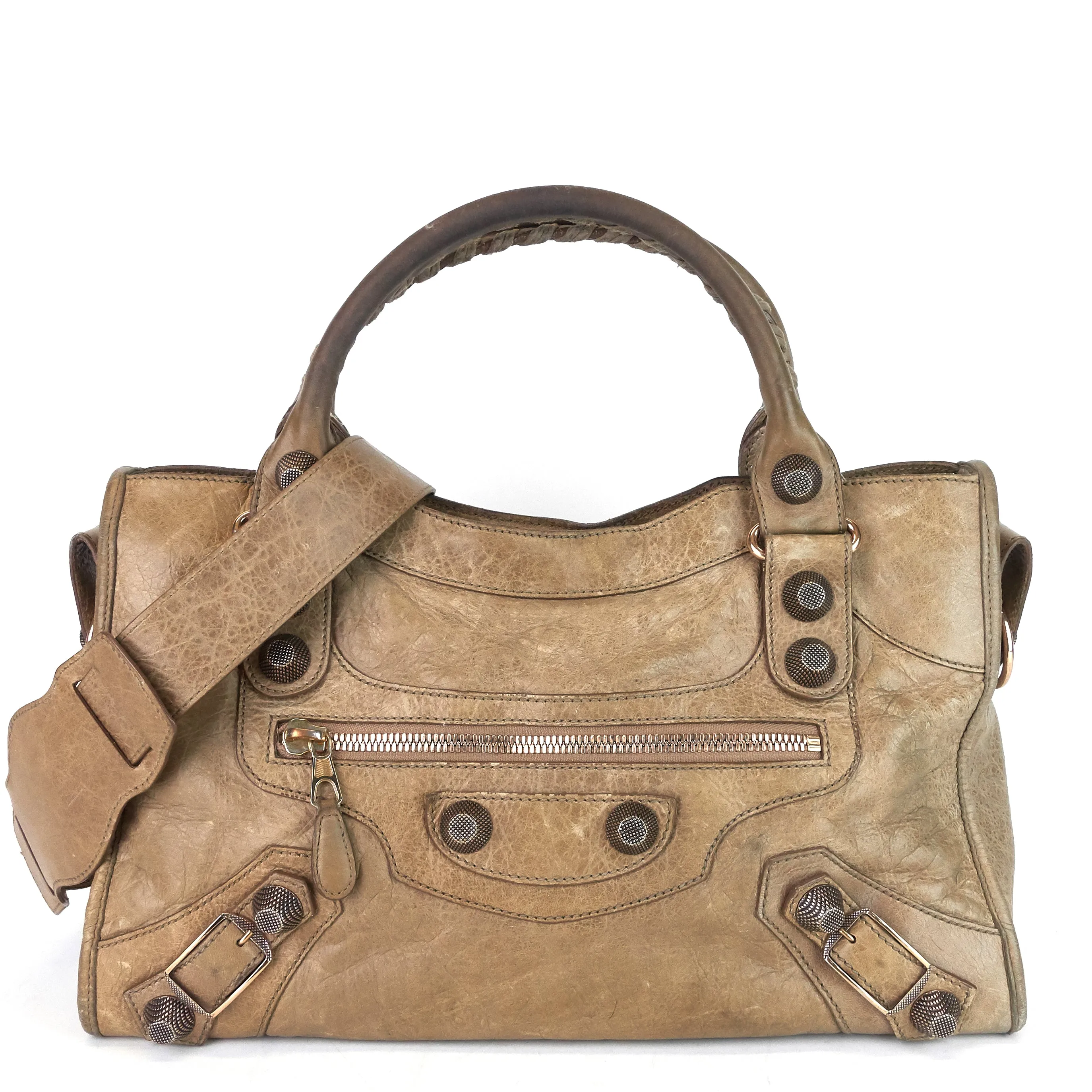 Giant 21 Agneau Leather City Bag