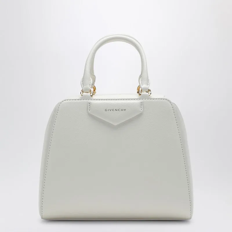 Givenchy Antigona Cube Mini Bag Ivory Women