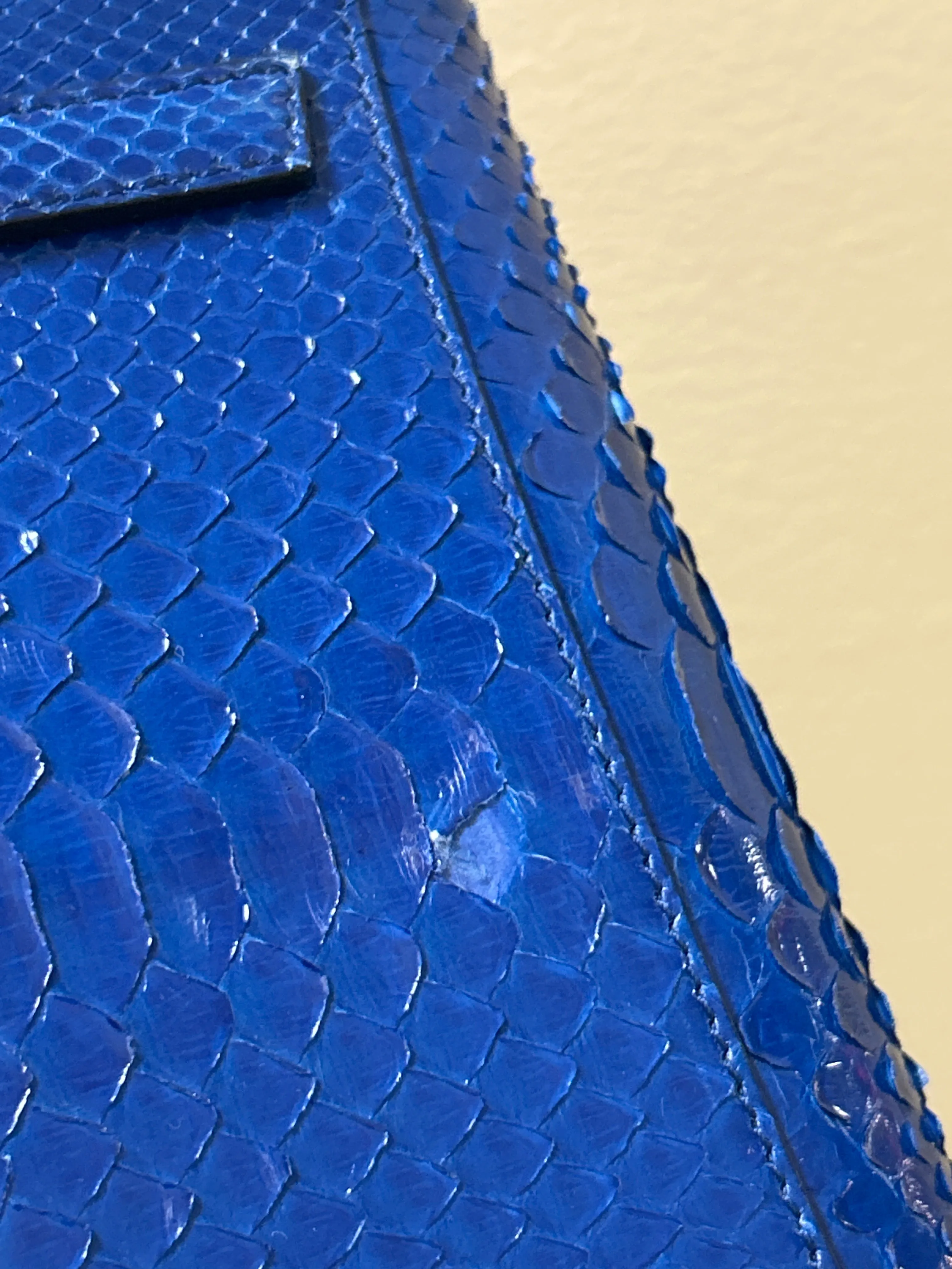 Givenchy Bag, Blue Python Antigona Mini Satchel Bag