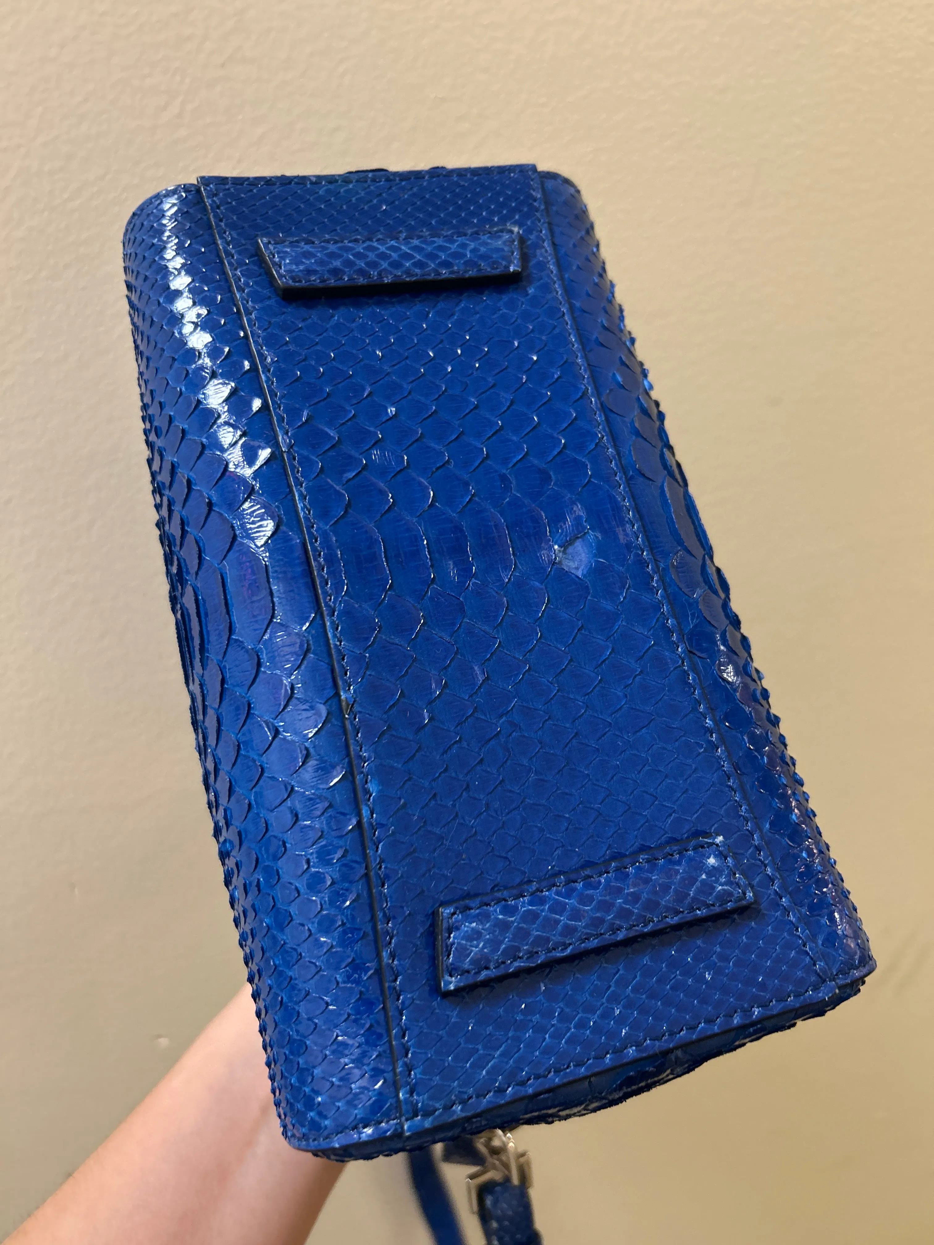 Givenchy Bag, Blue Python Antigona Mini Satchel Bag