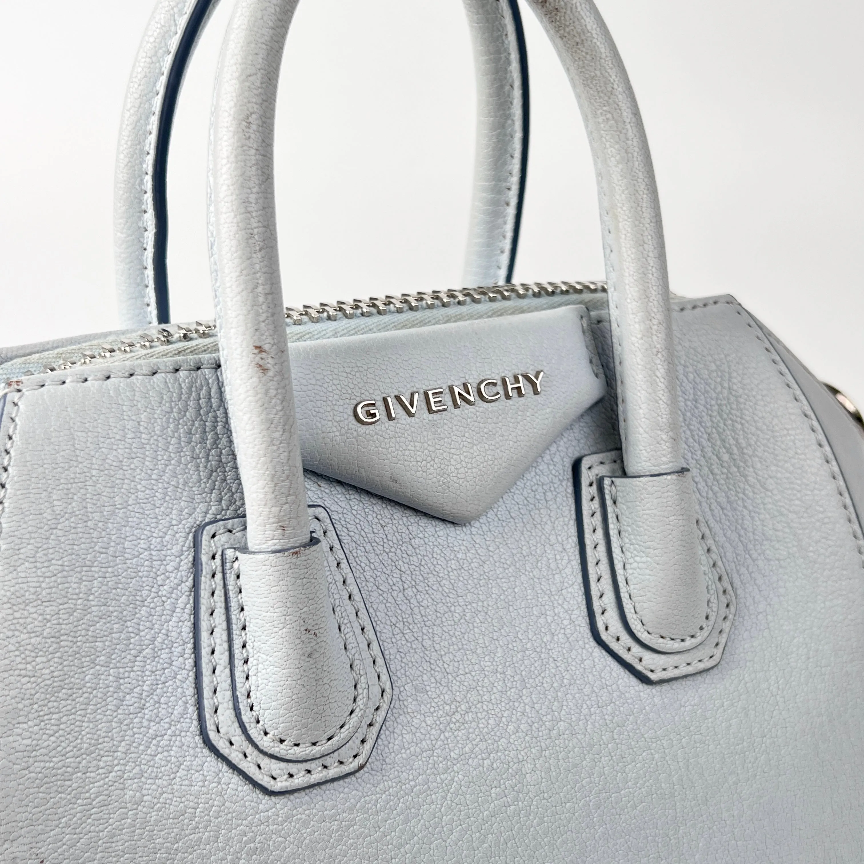 Givenchy Mini Antigona Light Blue