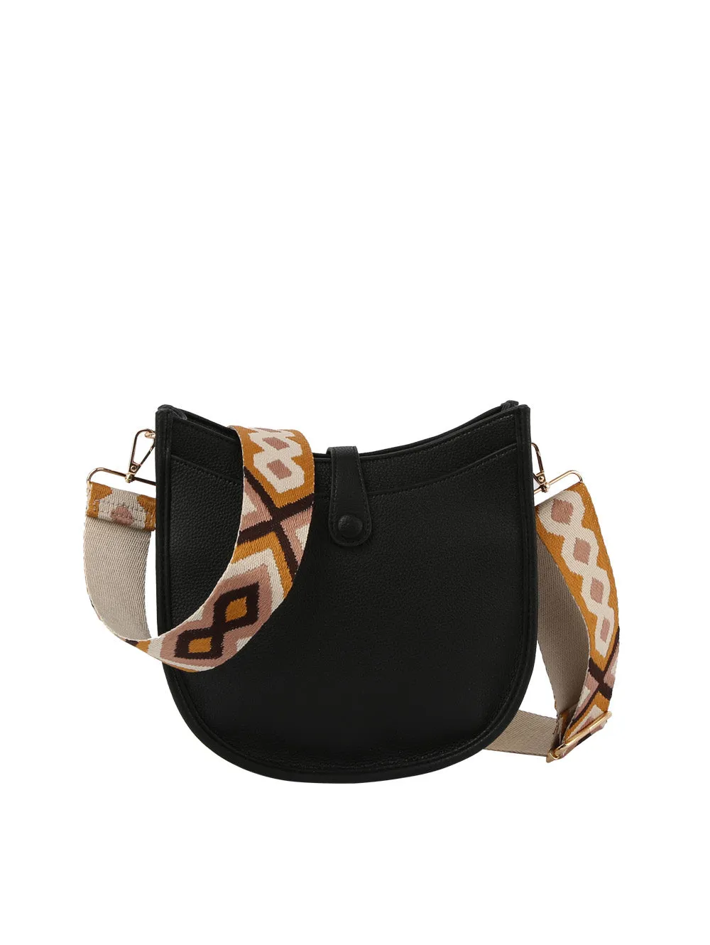 Guitar Strap Structured Hobo Handbag