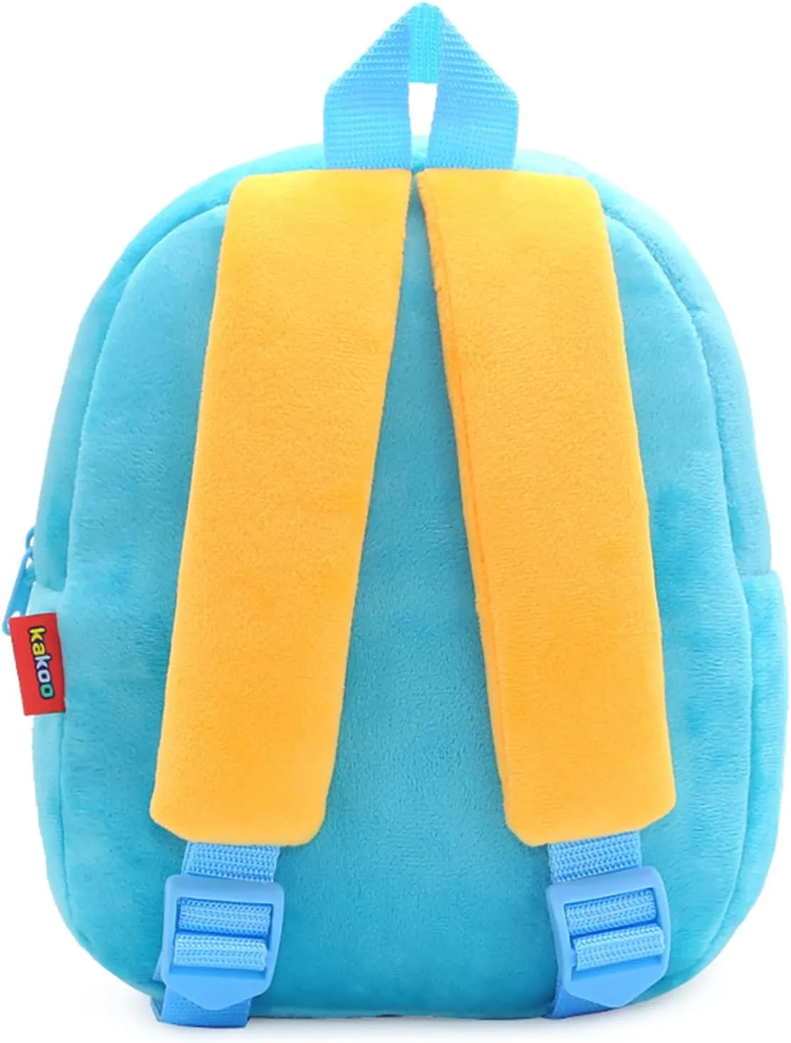 KISSOURBABY Cute Toddler Backpack,Cartoon Cute Animal Plush Backpack Toddler Mini School Bag for Kids Age 2-4 Years Old(Platypus Blue)