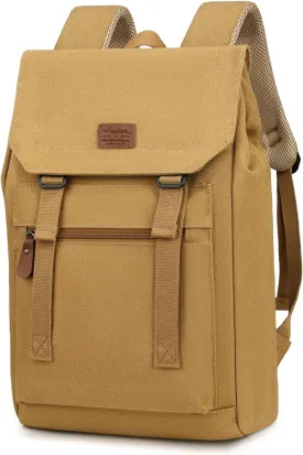 Laptop Backpack Women,Work Backpack Woman Canvas,Commuter Black,Bookbag Fits 17 inch Lapop.