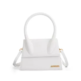 Le Grand Chiquito Leather Bag in White