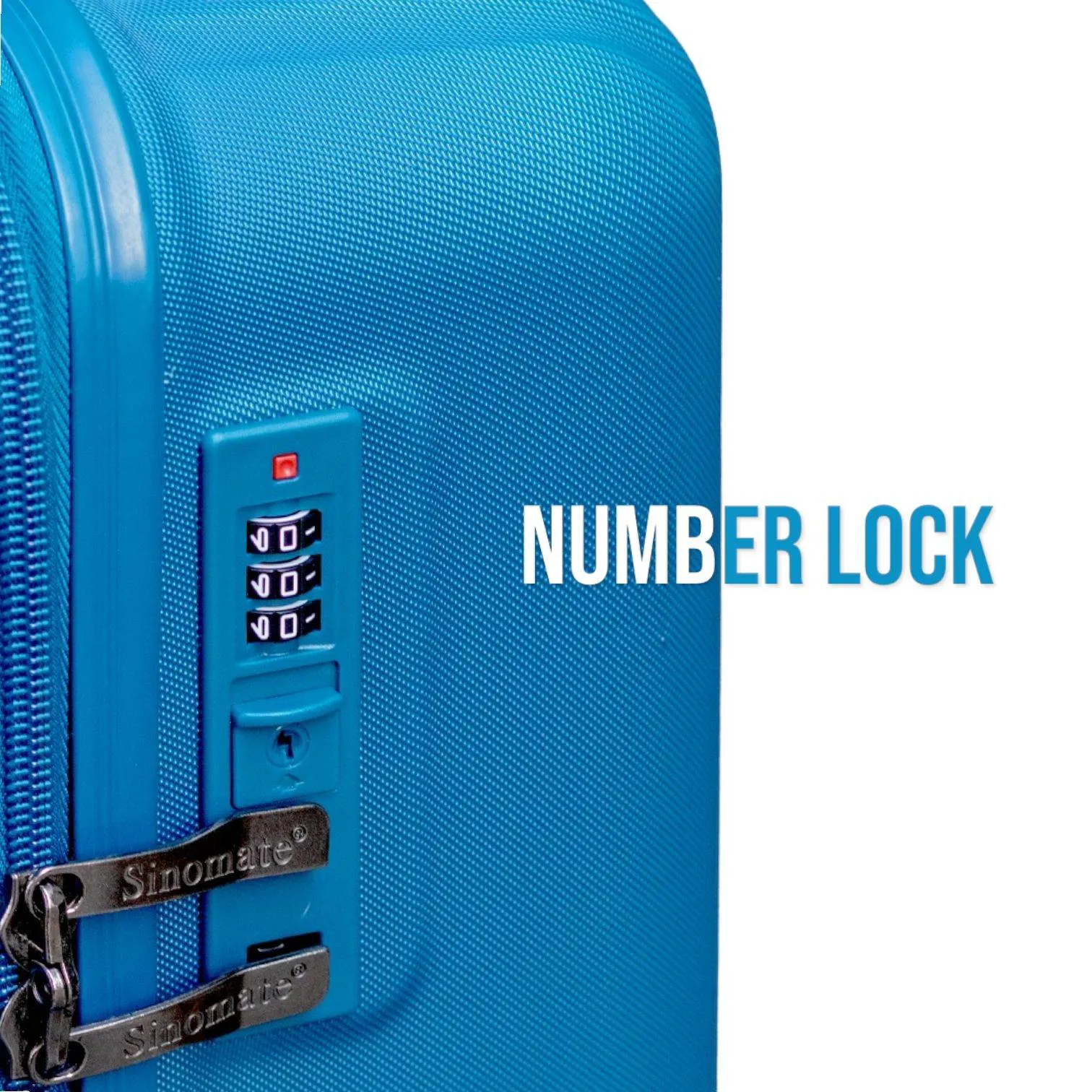 Lightweight Luggage Medium Size Check in and Cabin Size Combo Set | Backpack Free