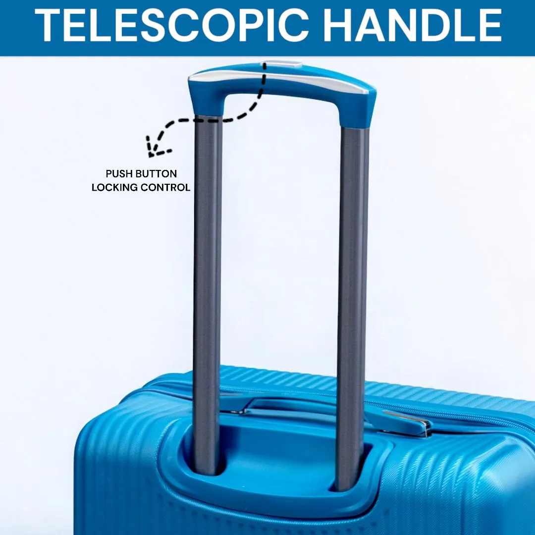 Lightweight Luggage Medium Size Check in and Cabin Size Combo Set | Backpack Free