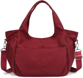 MINTEGRA Hobo Crossbody Bag for Women Nylon Waterproof Shoulder Bag Casual Purse Handbag