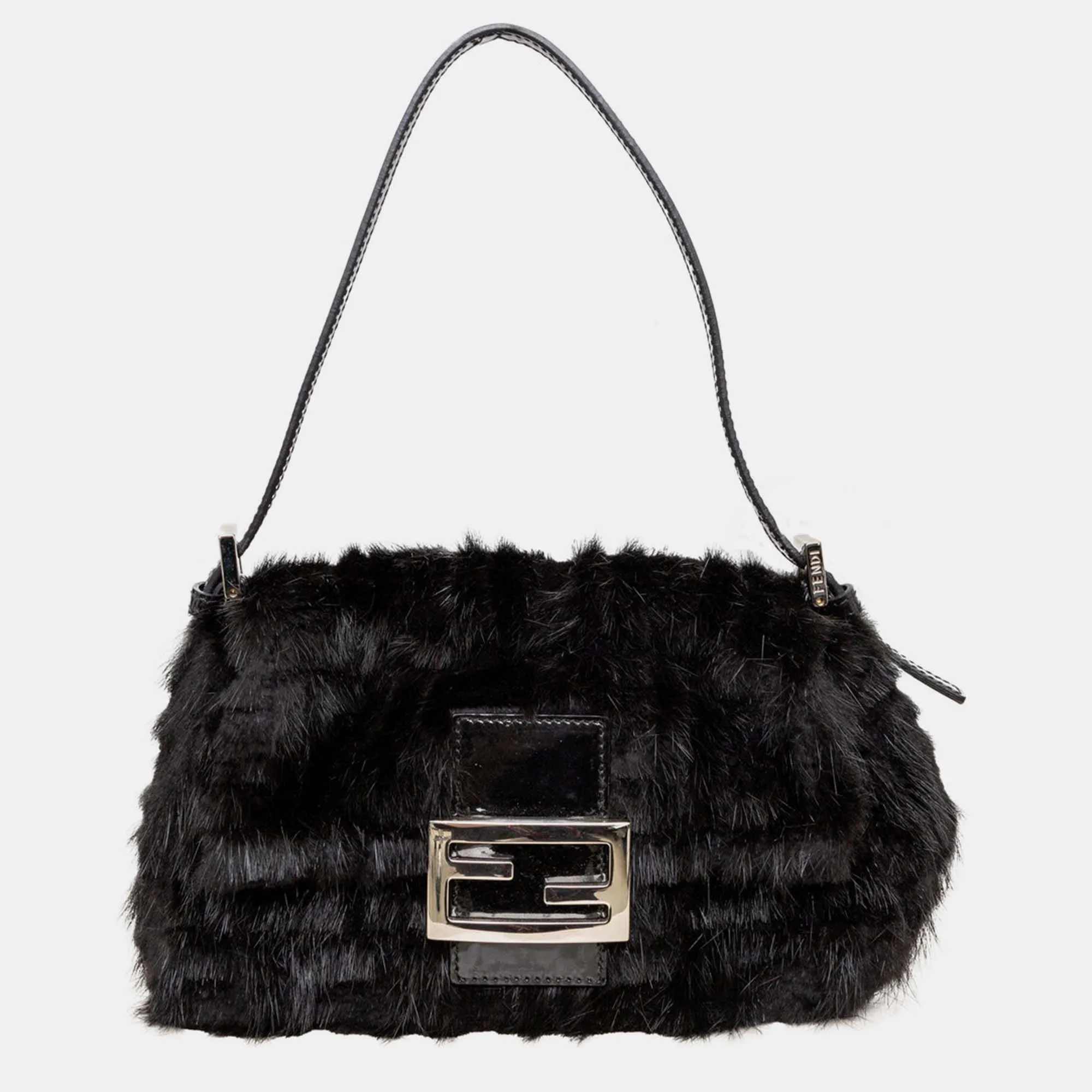 Monogram Fur Baguette