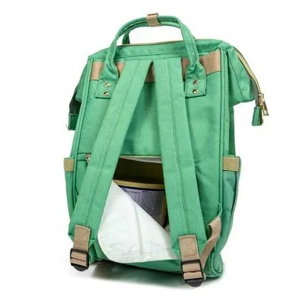 Multifunction Diaper Bag Water-Resistant Backpack