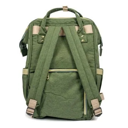 Multifunction Diaper Bag Water-Resistant Backpack