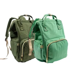 Multifunction Diaper Bag Water-Resistant Backpack