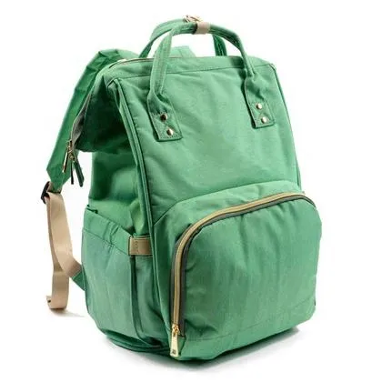 Multifunction Diaper Bag Water-Resistant Backpack